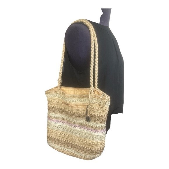 The Sak Crochet Striped Shoulder Bag - Picture 5 of 5